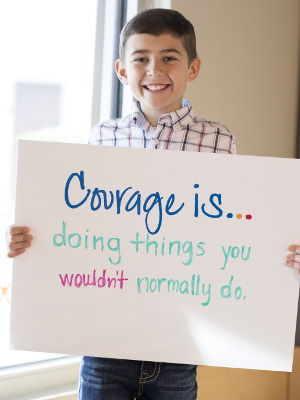 Logan beat the odds and conquered cancer.
