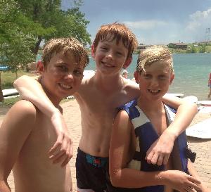Coop, Zach and Simon