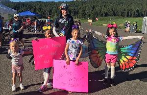 Here I am at the top of Vail Pass in 2019 with two dear patients and their sisters