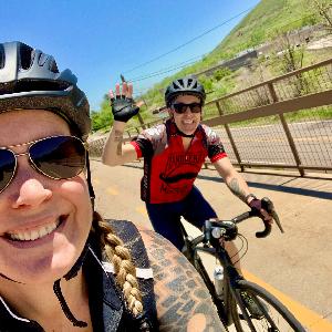 Training ride to Golden :)