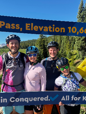 2023 Courage Classic at top of Vail Pass