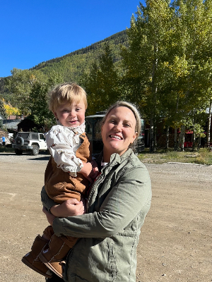 Drake & Aunt Ali in Silverton Sept 2023