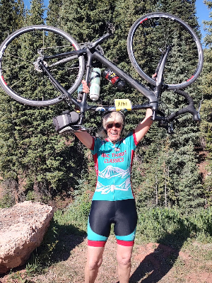 Raising my bike in support