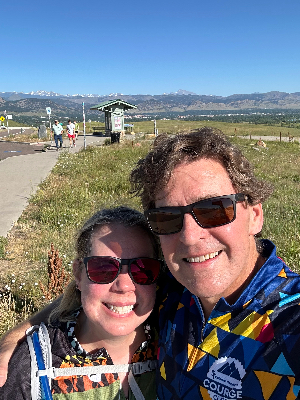 Training ride - living the hills of Hwy 36!