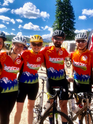 Our team at the top of Vail Pass 2023!