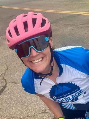During one of my training rides!