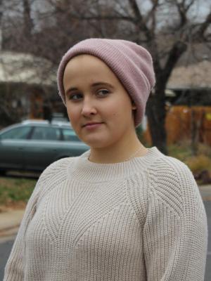 Martha, Children's Hospital Colorado patient, cyclist, cancer warrior, artist, and all around badass.
