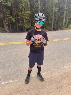 He's already got the gear and the heart - future Courage Classic rider in the making! #NextGenChampion