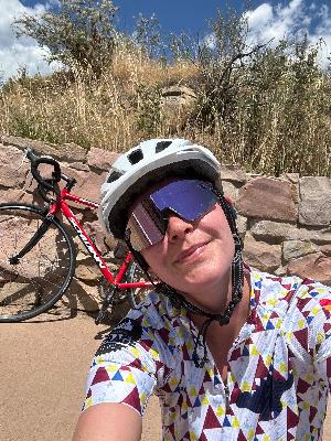 Me 'oetraining' on lookout mountain