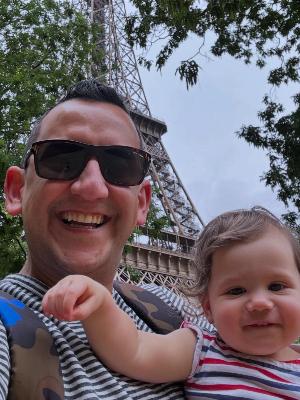 Paris Olympics with my 2 year old was primer for Courage Classic