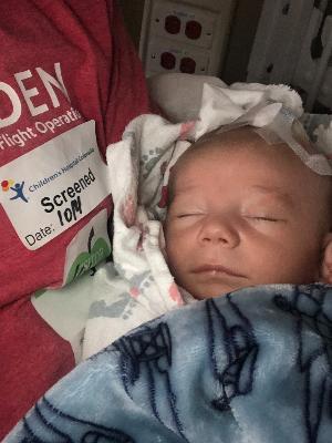 Our son Levi, who is well and happy now thanks to Children's Hospital