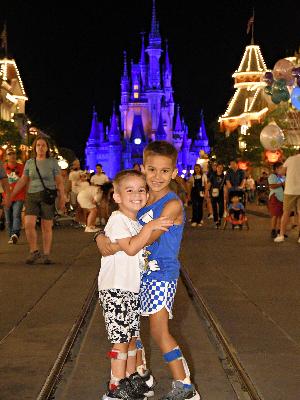 Zane (7) and Zeke (5), Children's Hospital Colorado patient ambassadors