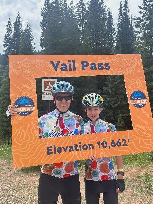 Last year's Classic - Andy's first time on the 80-mile ride!