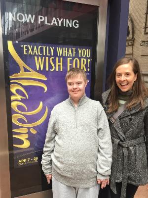 Disney and Broadway musicals were some of Tom's favorite things.